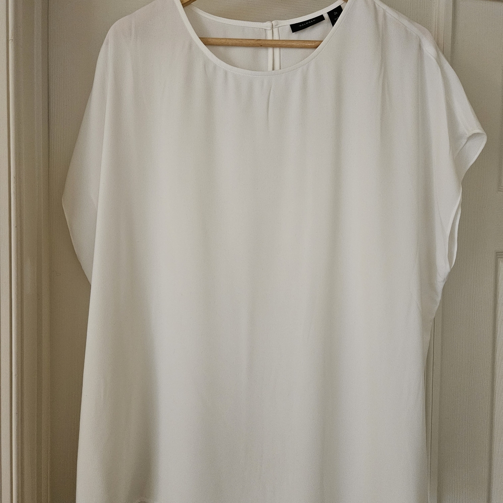 Halogen Classic White Blouse